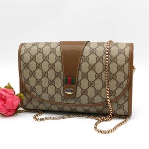 🍋GUCCI Sherryline Flap Clutch